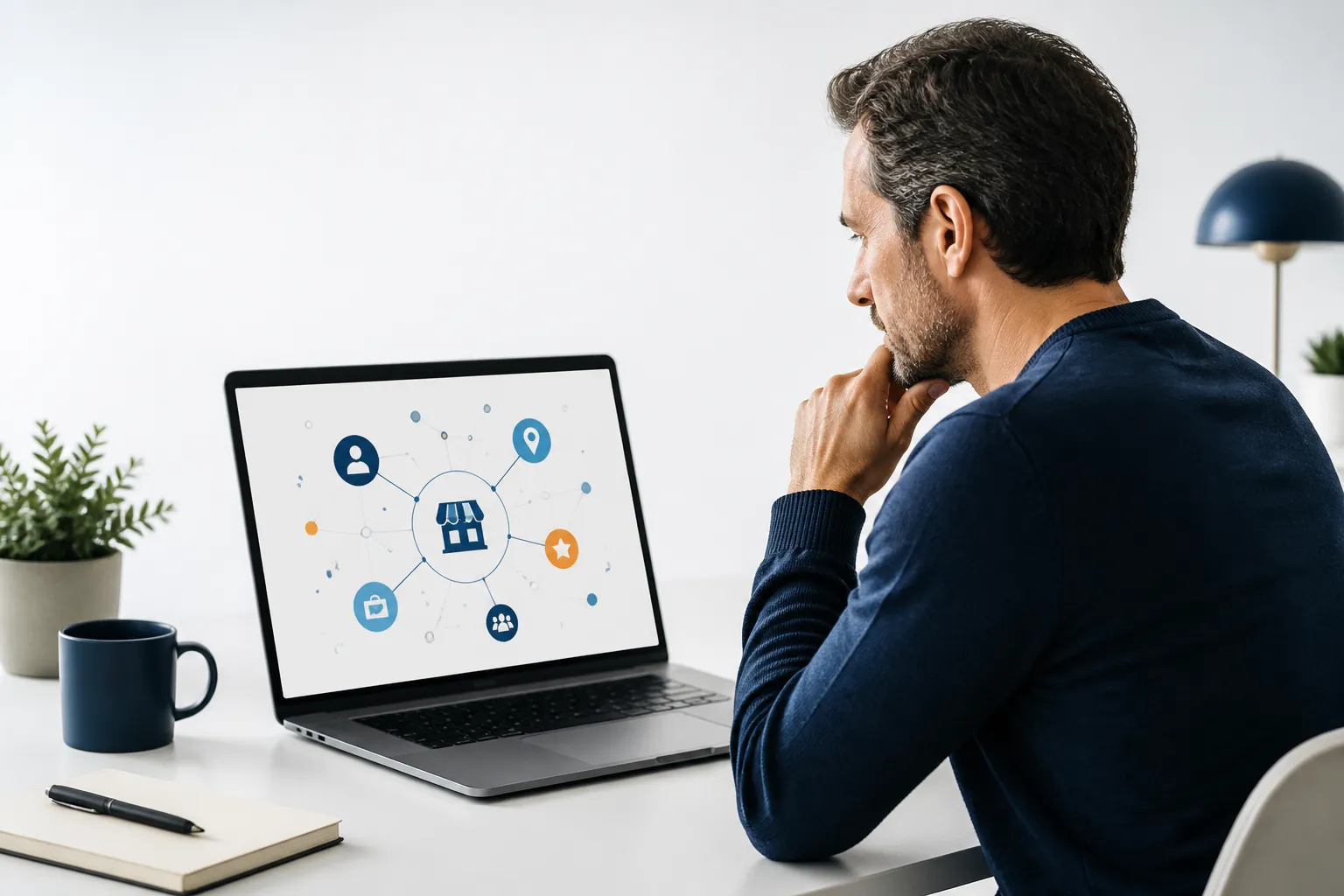 AI Business Perception: Connected Dots